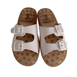Melissa Wide Slide Sandals EUC